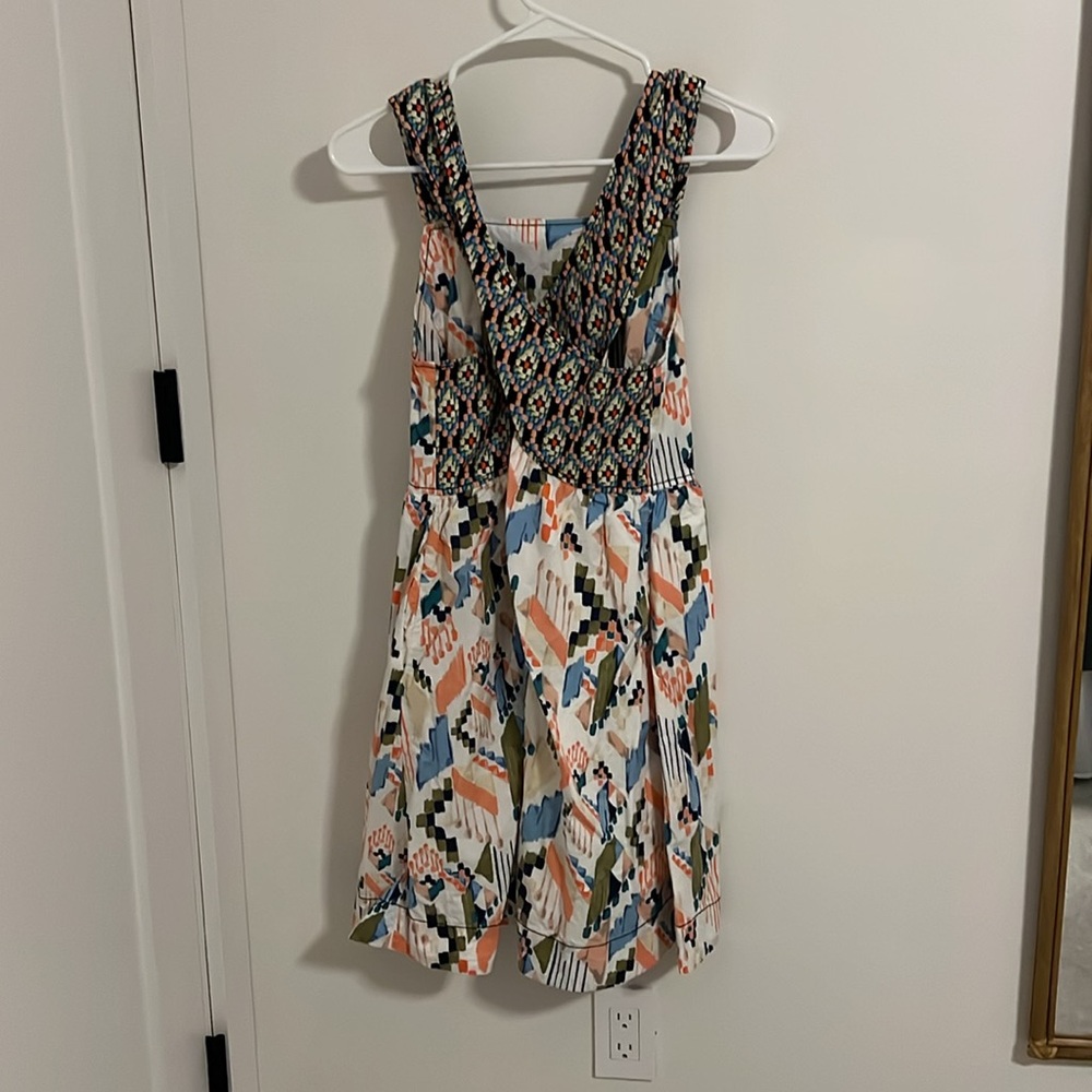 Aztec Pattern Mini Dress By Meave - image 2